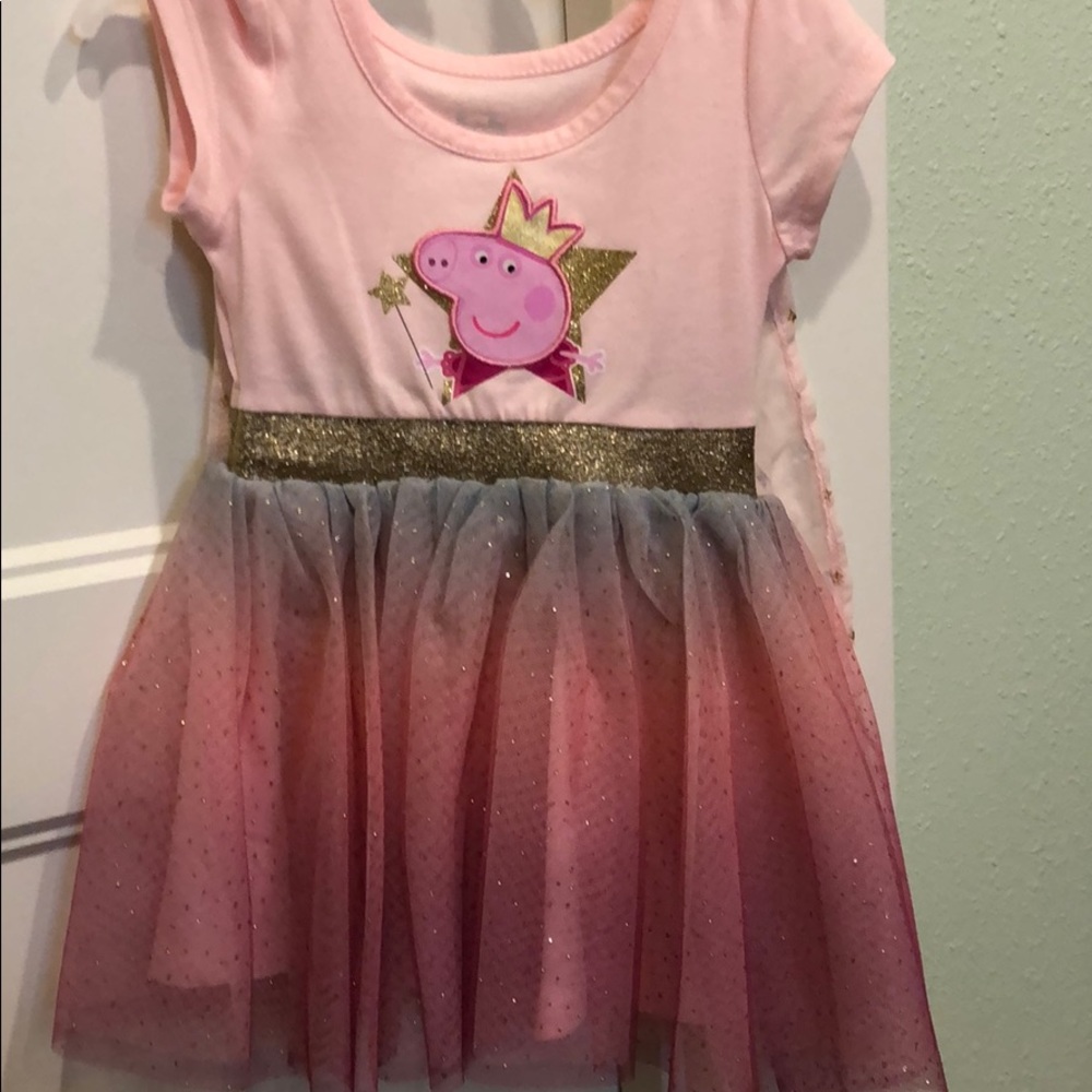 Peppa pig princess dress
